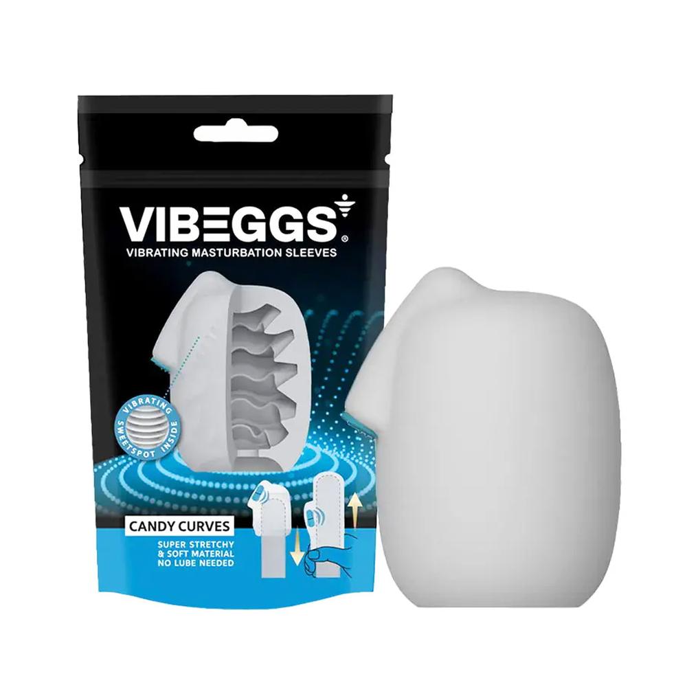 VIBEGGS-Candy-Curves-vibracni-masturbator VIBEGGS Candy Curves vibrační masturbátor