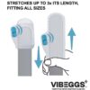 VIBEGGS Naughty Nubs vibrační masturbátor