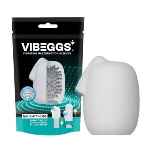 VIBEGGS Naughty Nubs vibrační masturbátor