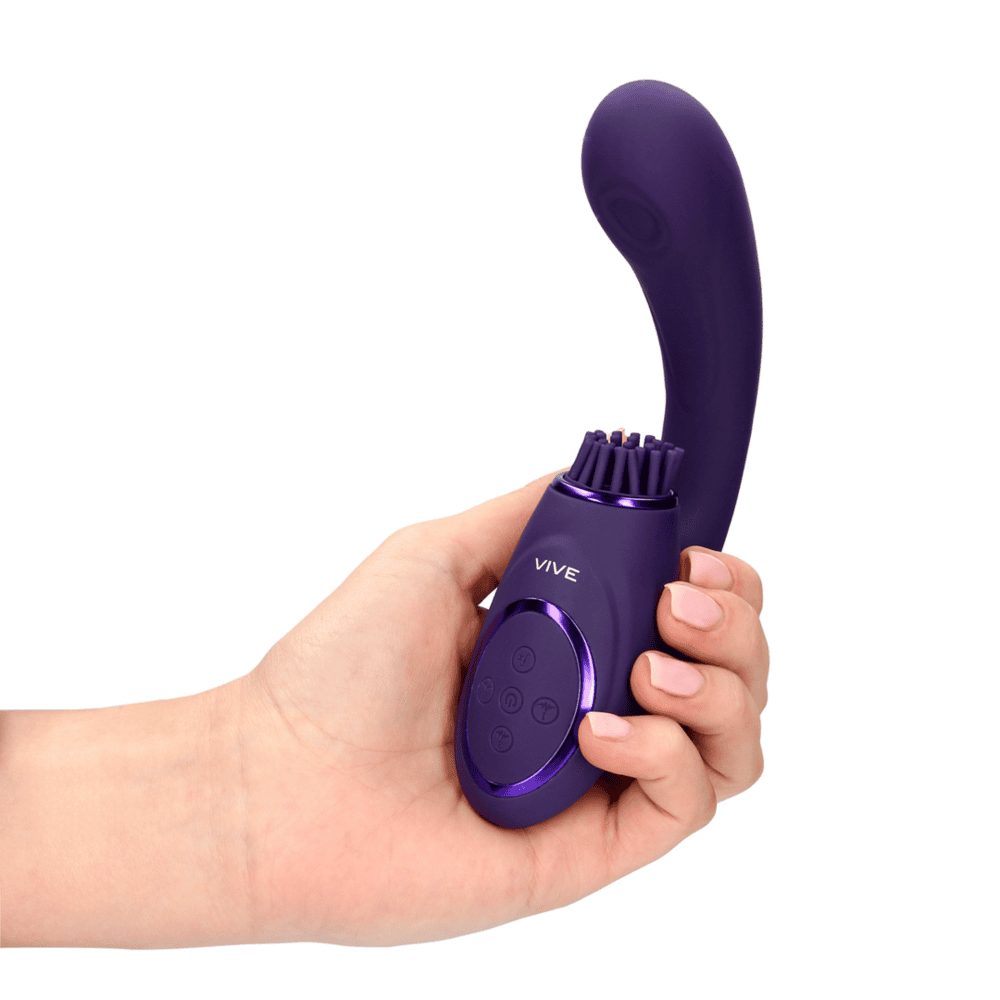 VIVE-Gen-G-Spot-vibrator-a-stimulator-klitorisu-Purple-4 VIVE Gen G-Spot vibrátor a stimulátor klitorisu - Purple