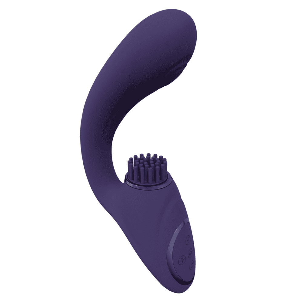 VIVE-Gen-G-Spot-vibrator-a-stimulator-klitorisu-Purple VIVE Gen G-Spot vibrátor a stimulátor klitorisu - Purple