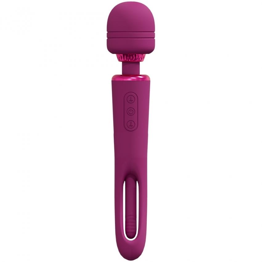 VIVE-Kiku-Masazni-hlavice-a-vibrator-s-inovativni-stimulaci-bodu-G-ruzova-2 VIVE Kiku Masážní hlavice a vibrátor s inovativní stimulací bodu G - růžová
