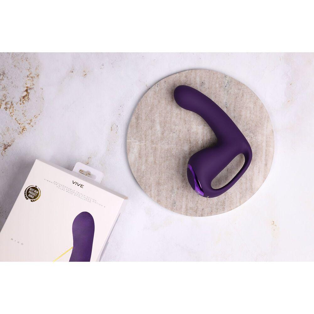 VIVE-Riko-vibrator-a-stimulator-klitorisu-2v1-fialovy-16 VIVE Riko vibrátor a stimulátor klitorisu 2v1 - fialový