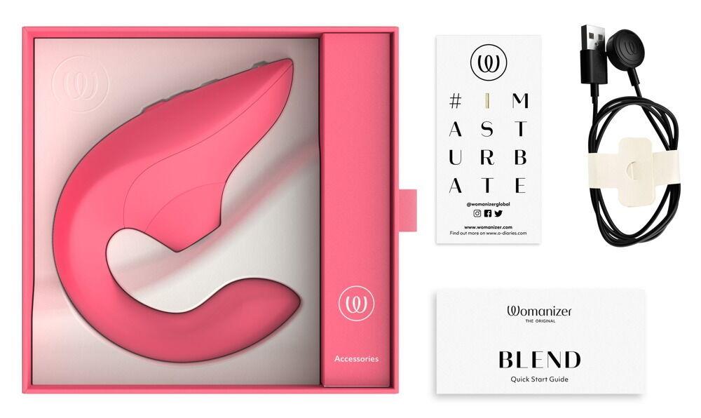 Womanizer-Blend-vibrator-a-stimulator-klitorisu-2-v-1-Vibrant-Rose-10 Womanizer Blend vibrátor a stimulátor klitorisu 2 v 1 - Vibrant Rose