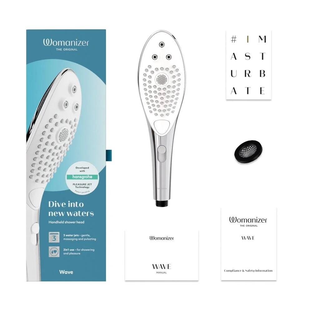 Womanizer-Wave-sprchova-hlavice-Chrome-6 Womanizer Wave sprchová hlavice - Chrome
