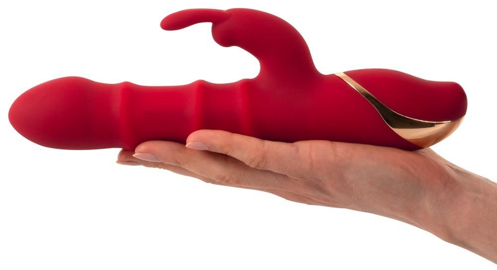 You2toys-Rabbit-vibrator-se-3-pohyblivymi-prstenci-4 You2toys Rabbit vibrátor se 3 pohyblivými prstenci