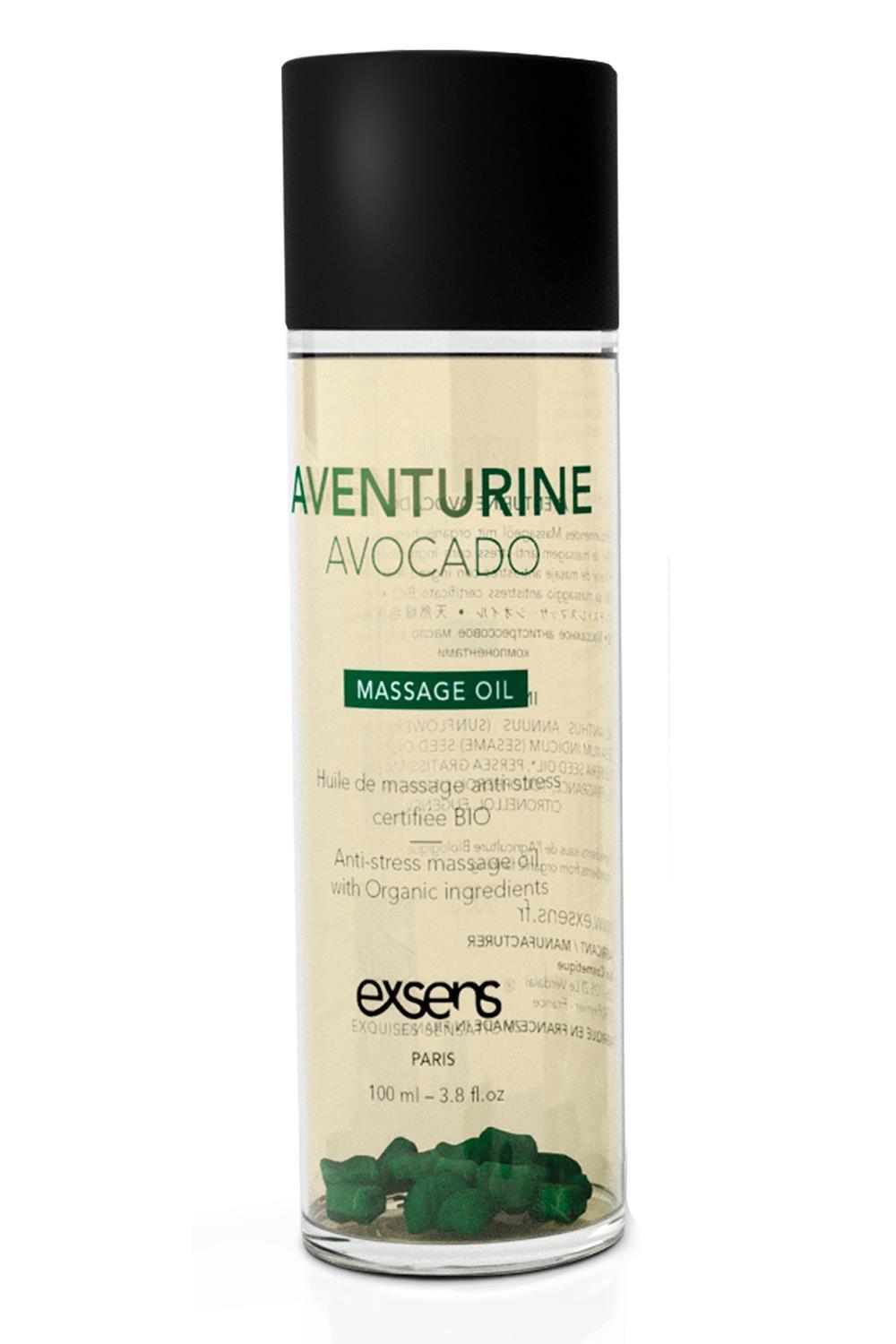 exsens-Organic-masazni-olej-Aventurine-avocado-100-ml-2 exsens Organic masážní olej - Aventurine avocado 100 ml